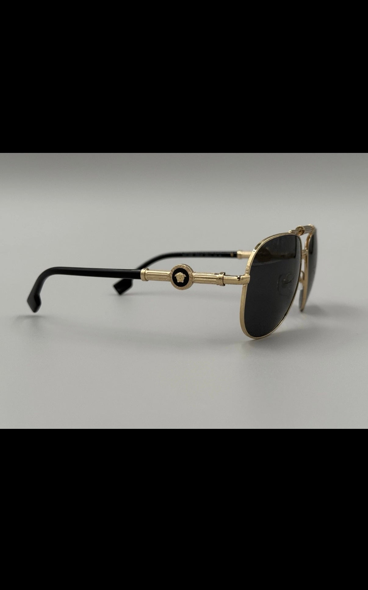 Versace Medusa Aviator Sunglasses